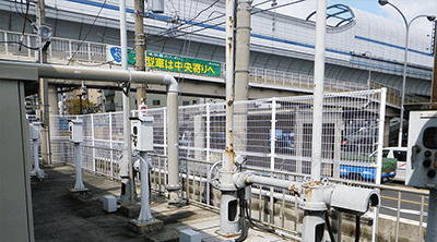 本庄ポンプ場フェンス補修工事