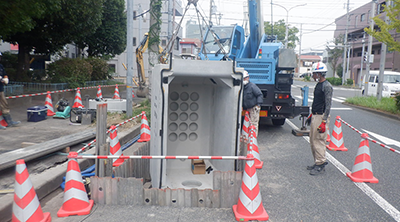 野田外浜線電線共同溝整備工事その２他２件