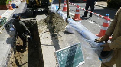 東灘（本山南町）配水管取替工事