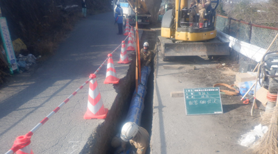 須磨（東白川）配水管新設工事